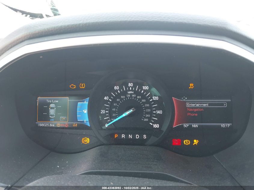 2017 Ford Edge Titanium VIN: 2FMPK4K89HBC15336 Lot: 43363092