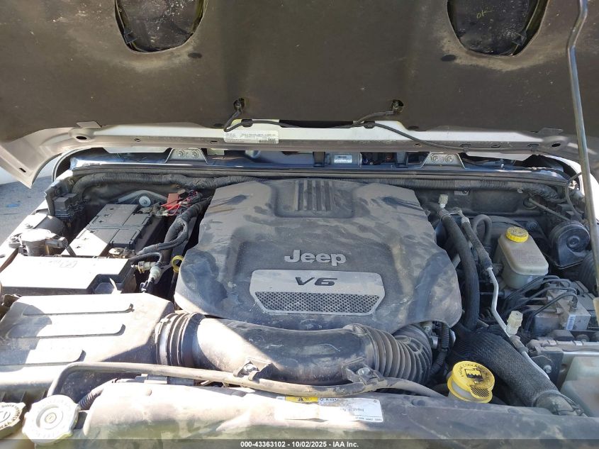 2016 Jeep Wrangler Rubicon Hard Rock VIN: 1C4BJWCG7GL220259 Lot: 43363102