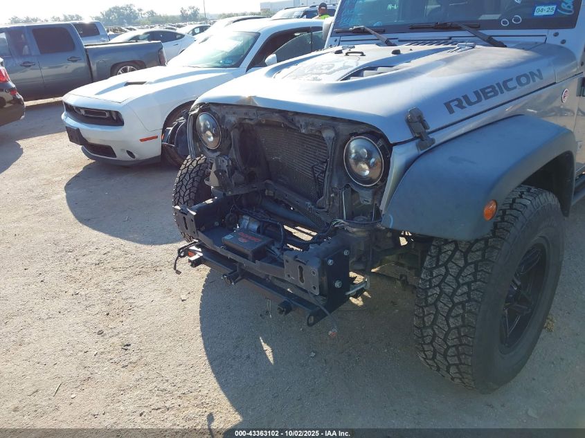 2016 Jeep Wrangler Rubicon Hard Rock VIN: 1C4BJWCG7GL220259 Lot: 43363102