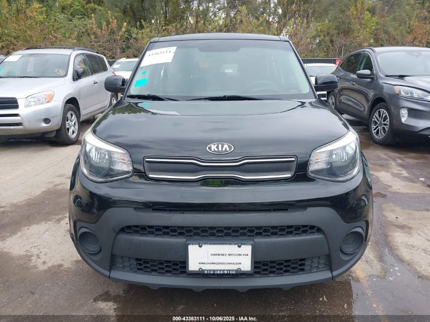 2019 Kia Soul VIN: KNDJN2A21K7665808 Lot: 43363111