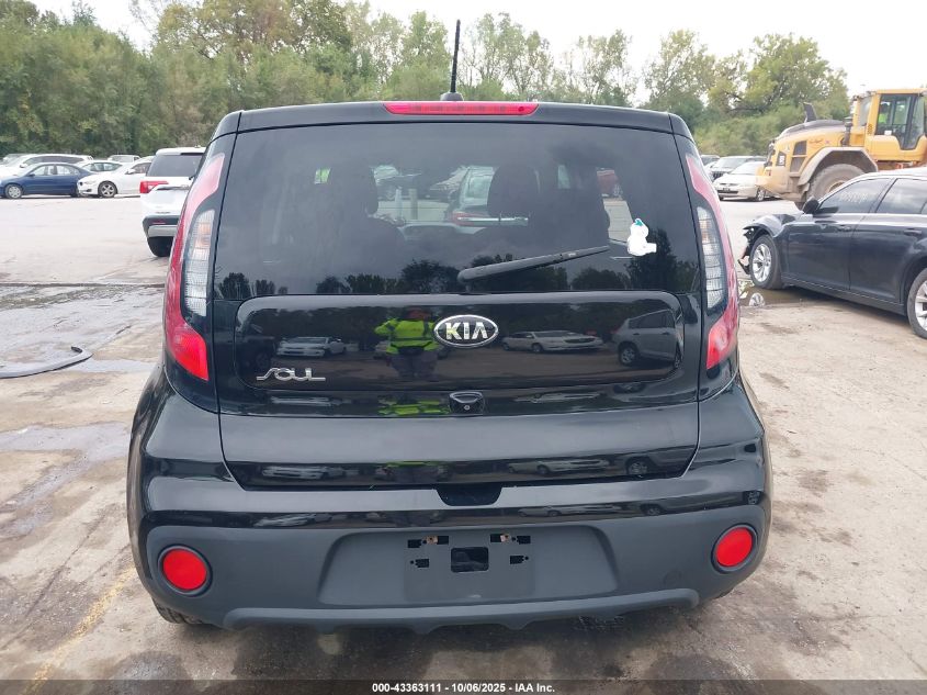 2019 Kia Soul VIN: KNDJN2A21K7665808 Lot: 43363111