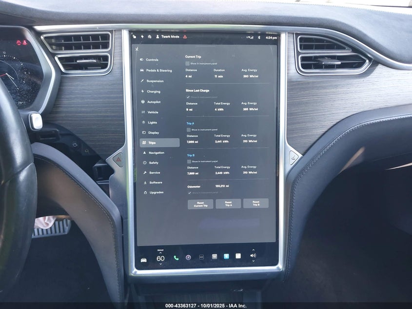 2016 Tesla Model S 60D/70D/75D/85D/90D VIN: 5YJSA1E26GF129409 Lot: 43363127