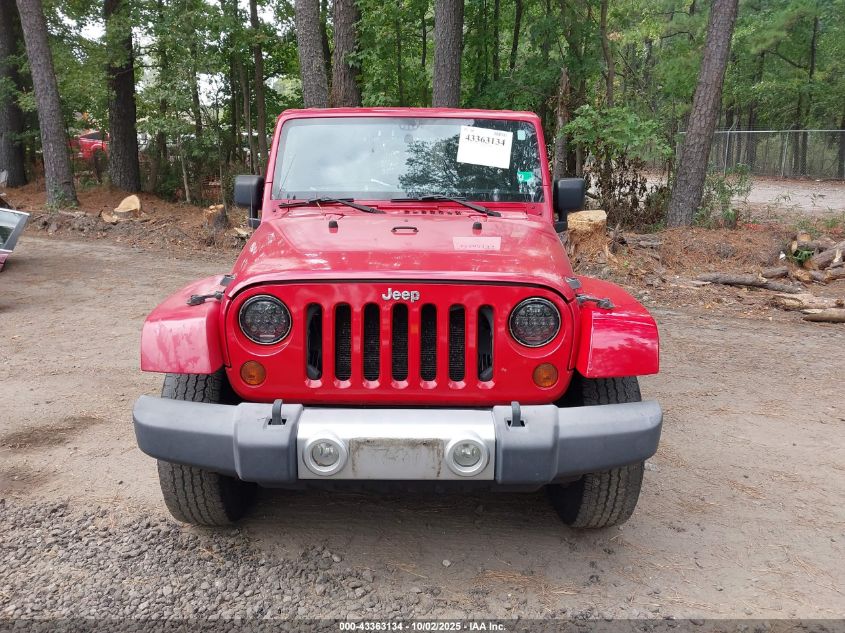 2011 Jeep Wrangler Unlimited Sahara VIN: 1J4HA5H13BL506878 Lot: 43363134