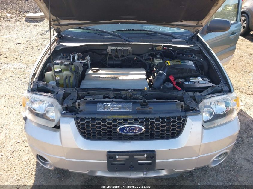 2006 Ford Escape Hybrid VIN: 1FMCU96HX6KB20951 Lot: 43363139