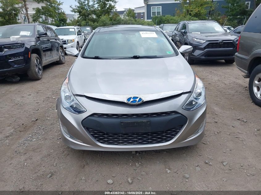 2013 Hyundai Sonata Hybrid Limited W/Panoramic Sunroof Pkg VIN: KMHEC4A47DA050475 Lot: 43363143