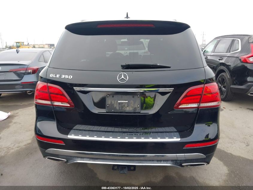 2017 Mercedes-Benz Gle 350 VIN: 4JGDA5JB4HA843261 Lot: 43363177