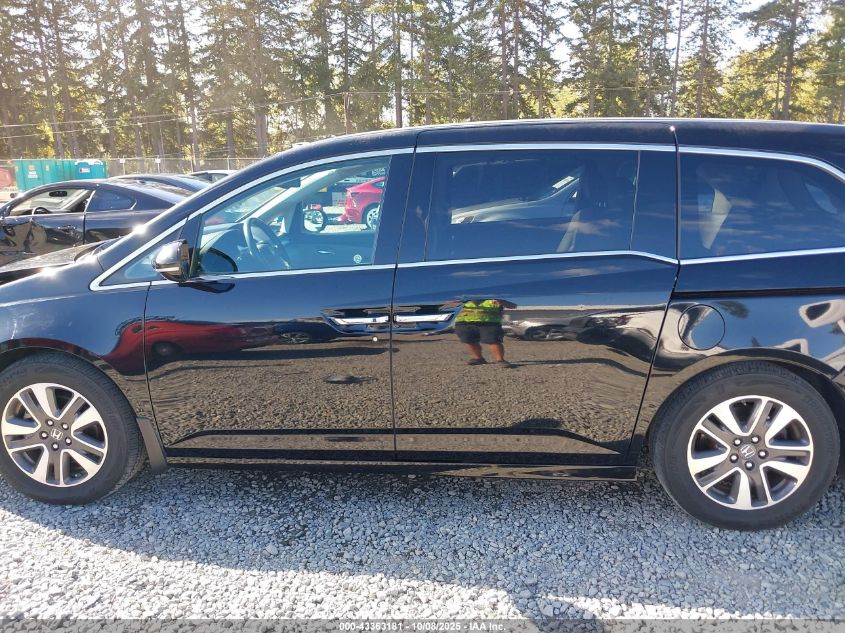 2015 Honda Odyssey Touring/Touring Elite VIN: 5FNRL5H92FB050682 Lot: 43363181