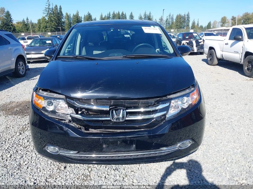 2015 Honda Odyssey Touring/Touring Elite VIN: 5FNRL5H92FB050682 Lot: 43363181