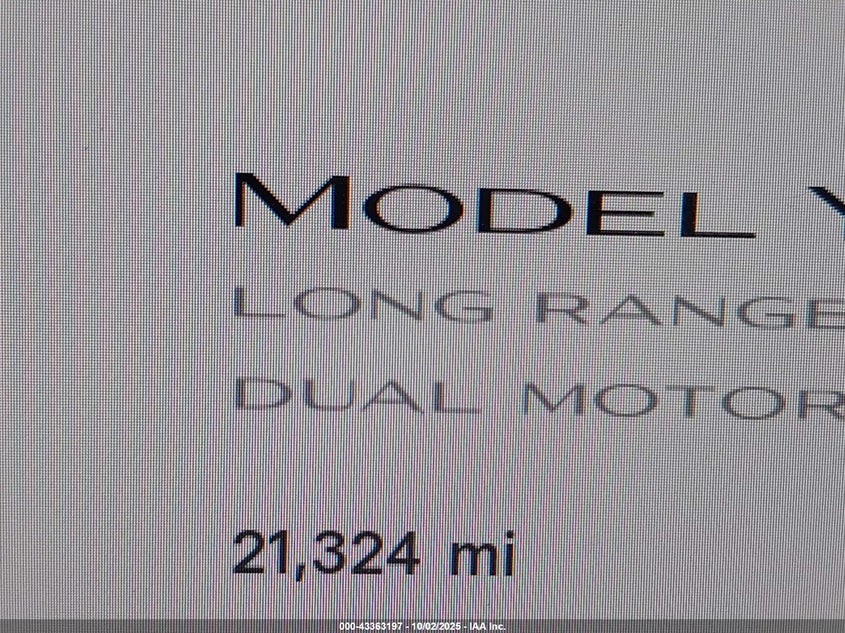 2023 TESLA MODEL Y AWD/LONG RANGE DUAL MOTOR ALL-WHEEL DRIVE 7SAYGDEE2PA090497