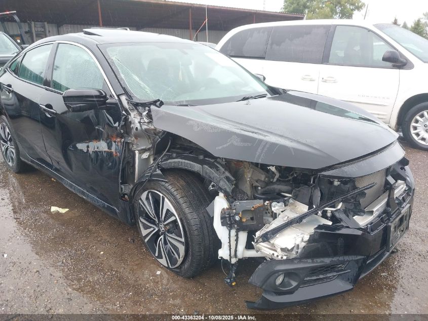 2017 Honda Civic Ex-T VIN: 19XFC1F36HE003402 Lot: 43363204