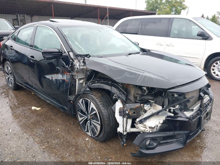 2017 Honda Civic Ex-T VIN: 19XFC1F36HE003402 Lot: 43363204