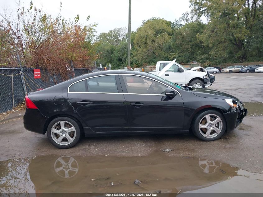 2012 Volvo S60 T5 VIN: YV1622FS2C2053908 Lot: 43363221