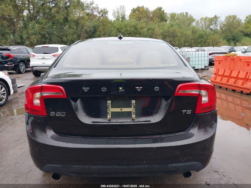 2012 Volvo S60 T5 VIN: YV1622FS2C2053908 Lot: 43363221