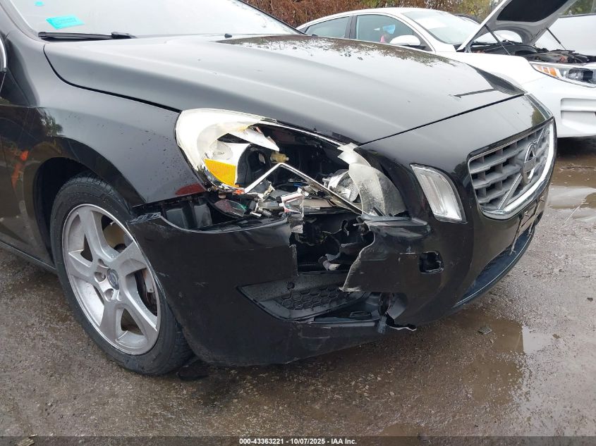 2012 Volvo S60 T5 VIN: YV1622FS2C2053908 Lot: 43363221