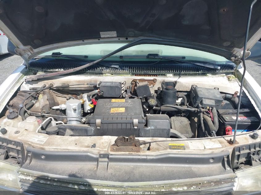 1997 Chevrolet Astro VIN: 1GNEL19W8VB111389 Lot: 43363235