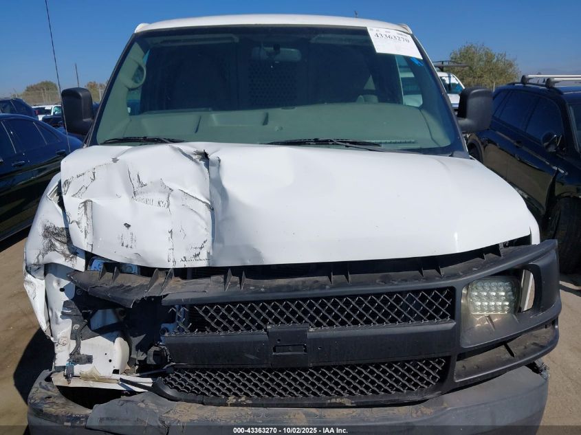 2015 Chevrolet Express 2500 Work Van VIN: 1GCWGFCF6F1246210 Lot: 43363270