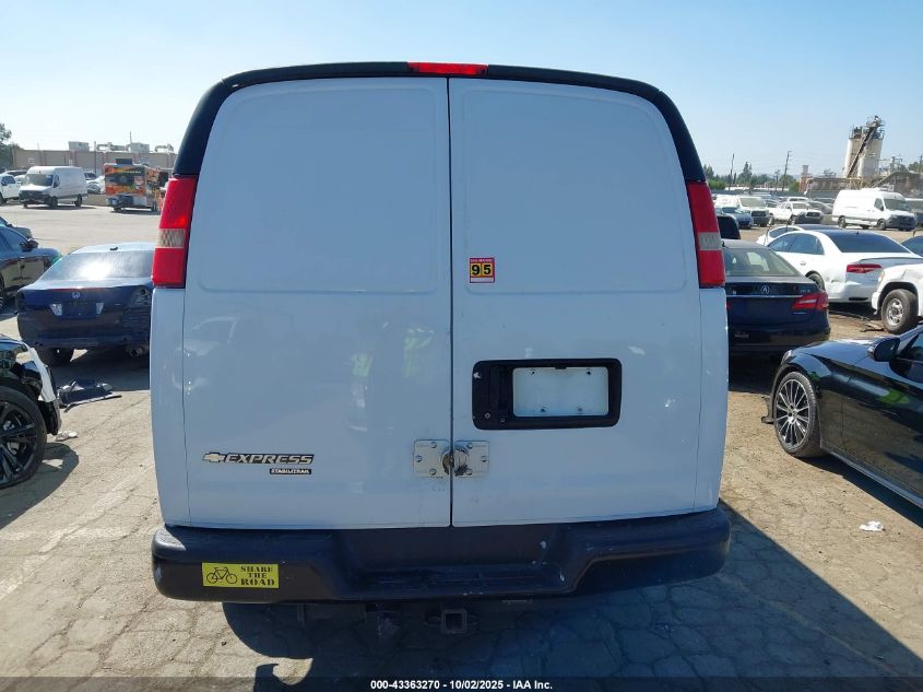 2015 Chevrolet Express 2500 Work Van VIN: 1GCWGFCF6F1246210 Lot: 43363270