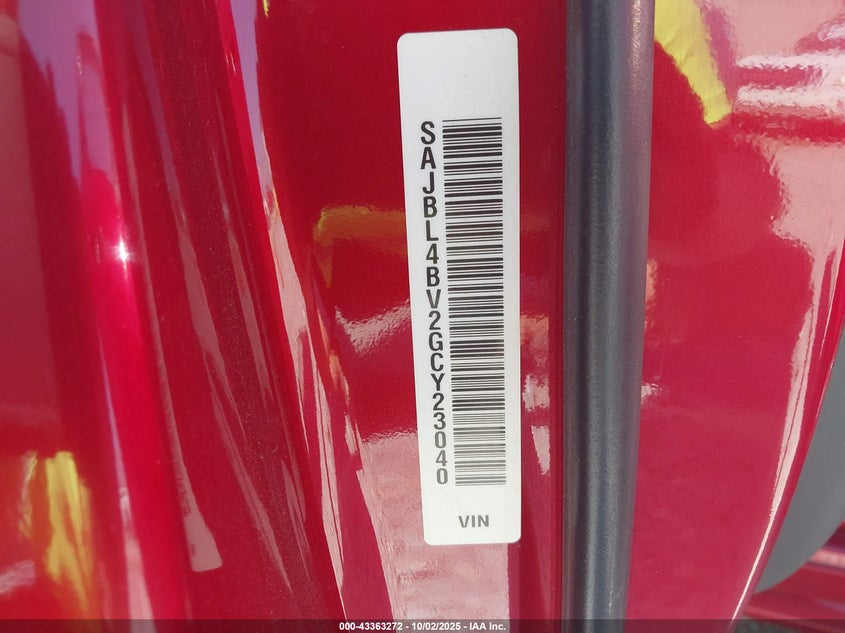 2016 JAGUAR XF 35T R-SPORT - SAJBL4BV2GCY23040