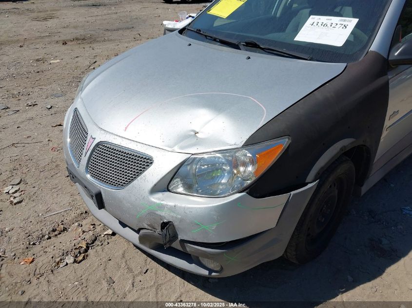 2006 Pontiac Vibe VIN: 5Y2SL65866Z427916 Lot: 43363278