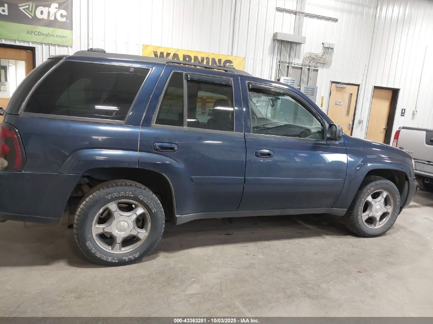 2008 Chevrolet Trailblazer Lt VIN: 1GNDT13S382166869 Lot: 43363281