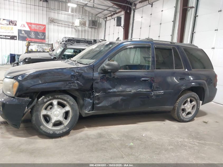 2008 Chevrolet Trailblazer Lt VIN: 1GNDT13S382166869 Lot: 43363281