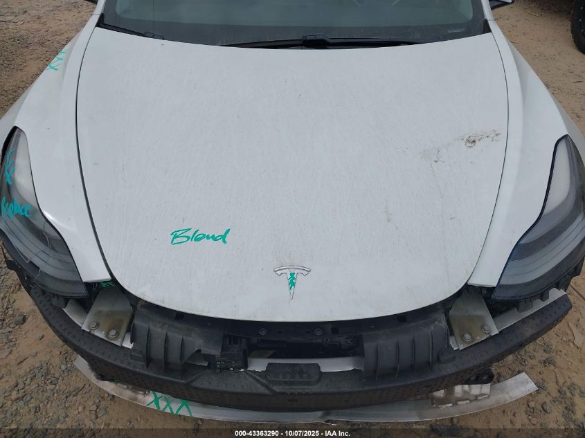 2021 Tesla Model 3 Standard Range Plus Rear-Wheel Drive VIN: 5YJ3E1EA8MF911402 Lot: 43363290