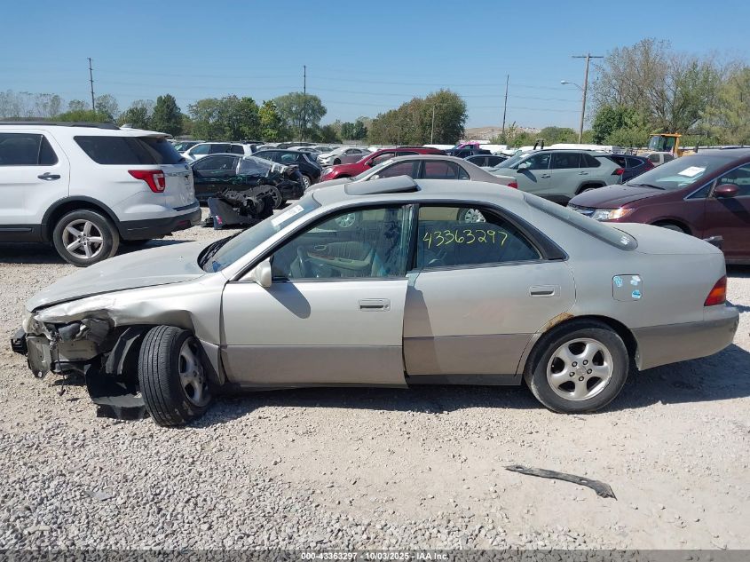 1998 Lexus Es 300 VIN: JT8BF28G6W5035107 Lot: 43363297
