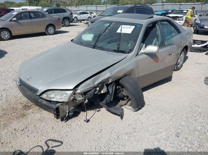 1998 Lexus Es 300 VIN: JT8BF28G6W5035107 Lot: 43363297