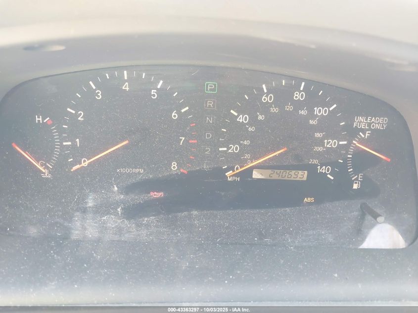 1998 Lexus Es 300 VIN: JT8BF28G6W5035107 Lot: 43363297