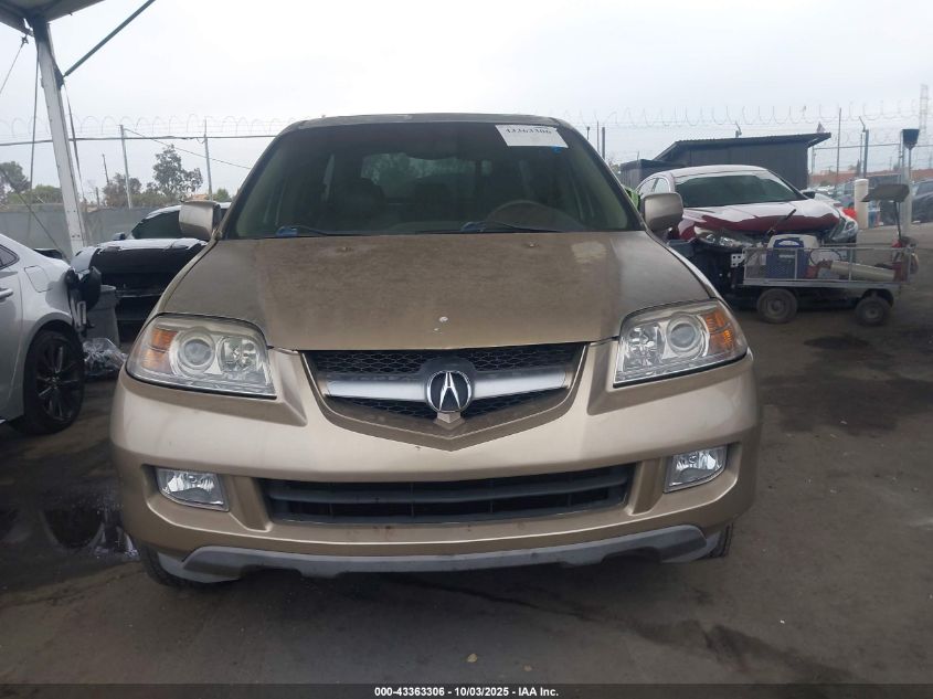 2006 Acura Mdx VIN: 2HNYD18286H542920 Lot: 43363306
