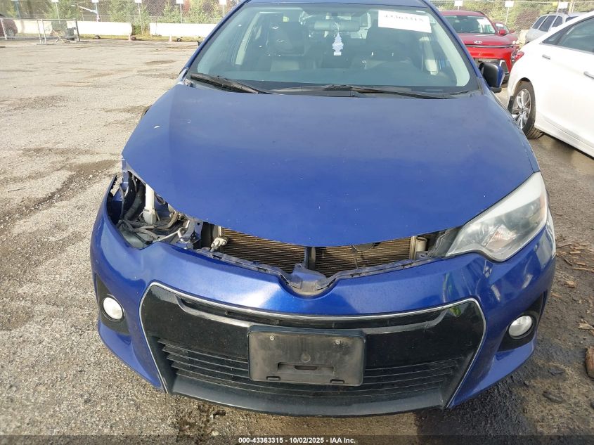 2015 Toyota Corolla S Plus VIN: 5YFBURHE4FP305078 Lot: 43363315