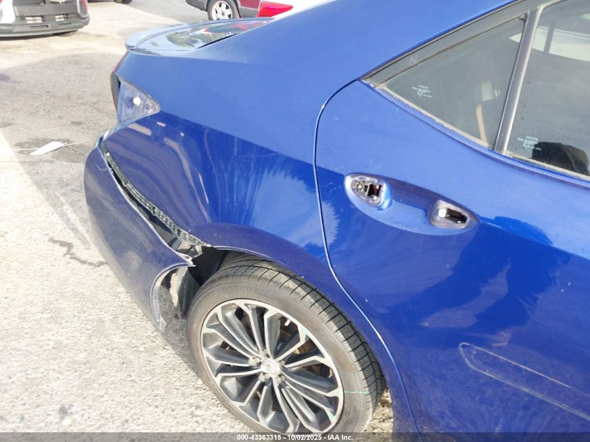 2015 Toyota Corolla S Plus VIN: 5YFBURHE4FP305078 Lot: 43363315