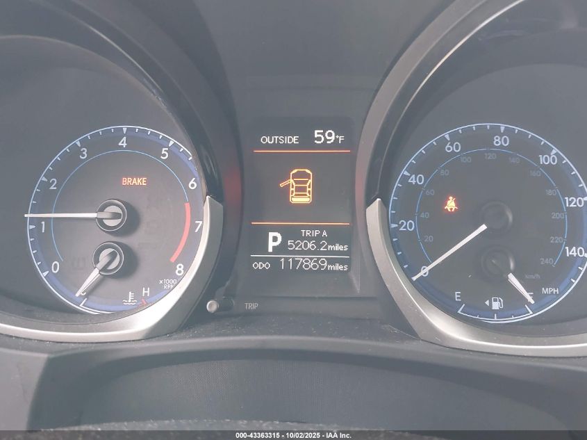 2015 Toyota Corolla S Plus VIN: 5YFBURHE4FP305078 Lot: 43363315