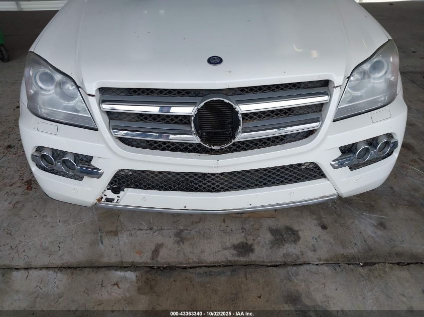 2011 Mercedes-Benz Gl 450 4Matic VIN: 4JGBF7BE6BA654311 Lot: 43363340