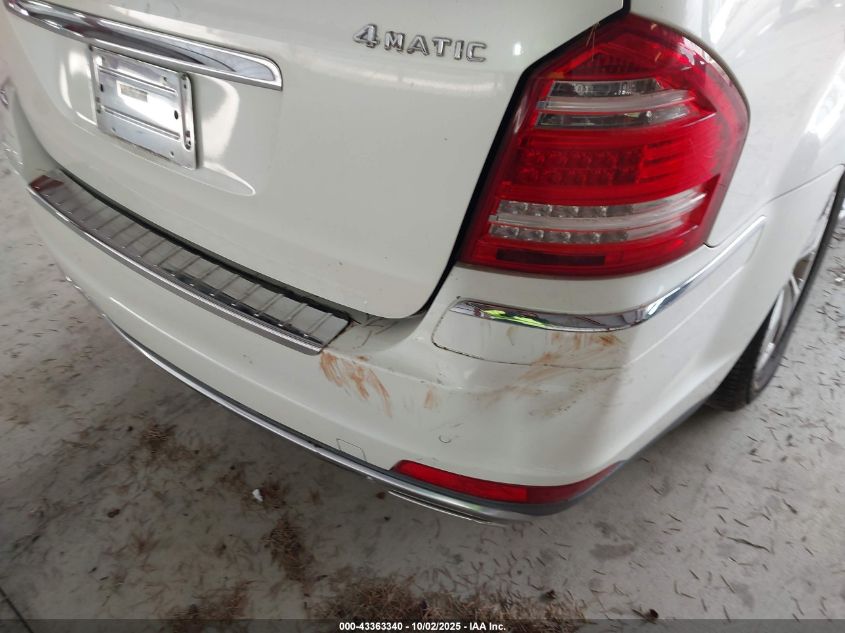 2011 Mercedes-Benz Gl 450 4Matic VIN: 4JGBF7BE6BA654311 Lot: 43363340