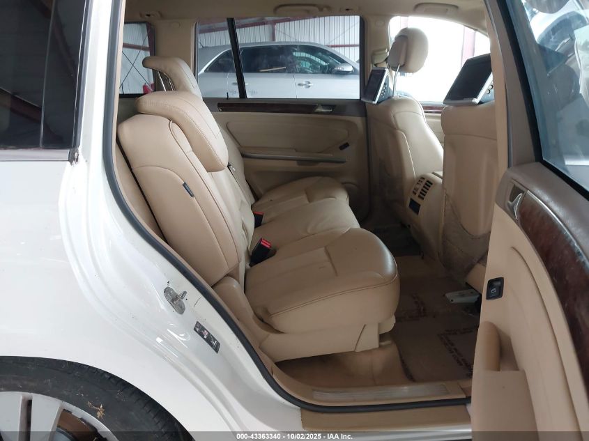 2011 Mercedes-Benz Gl 450 4Matic VIN: 4JGBF7BE6BA654311 Lot: 43363340