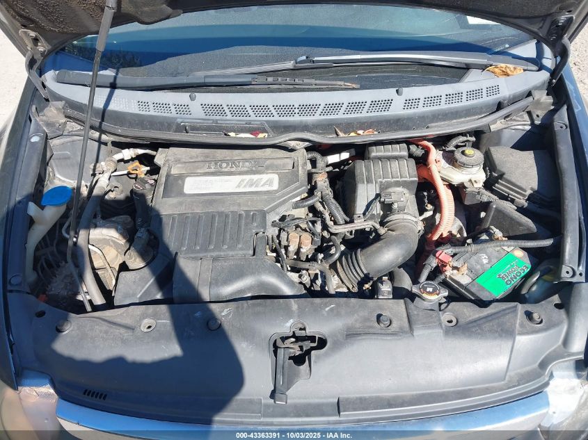 2006 Honda Civic Hybrid VIN: JHMFA36256S001657 Lot: 43363391