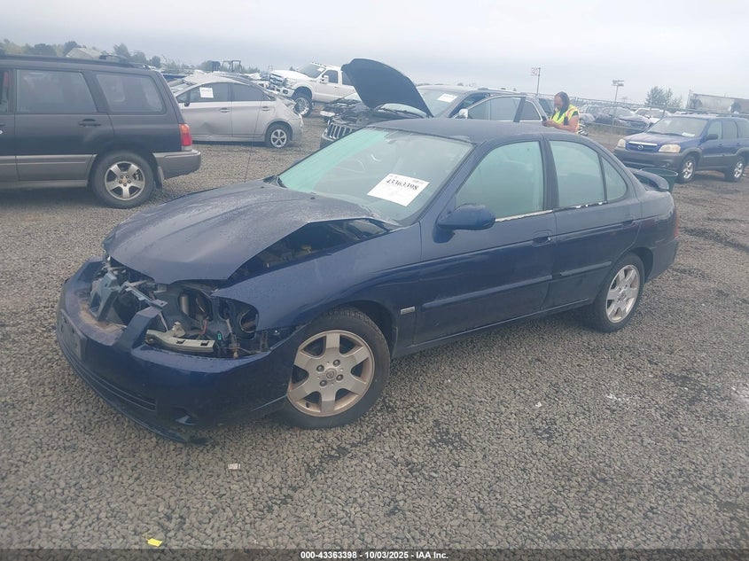 2005 Nissan Sentra 1.8S 3N1CB51D35L594277 photo #3