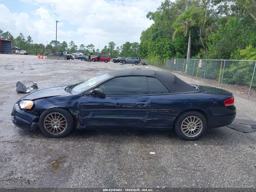 2004 Chrysler Sebring Lx VIN: 1C3EL45R24N161894 Lot: 43363402