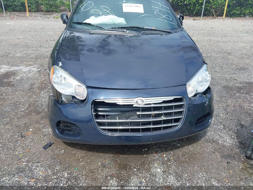 2004 Chrysler Sebring Lx VIN: 1C3EL45R24N161894 Lot: 43363402