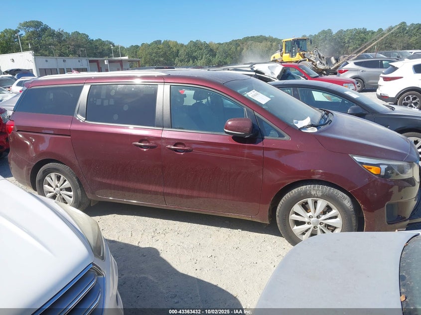 2017 KIA SEDONA LX KNDMB5C12H6320720