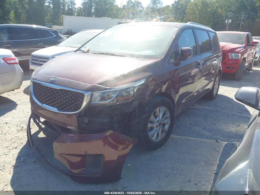 2017 KIA SEDONA LX KNDMB5C12H6320720