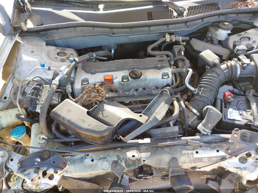 2012 Honda Accord 2.4 Lx VIN: 1HGCP2F34CA037302 Lot: 43363435