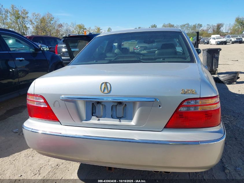 2000 Acura Rl 3.5 VIN: JH4KA9667YC006277 Lot: 43363438