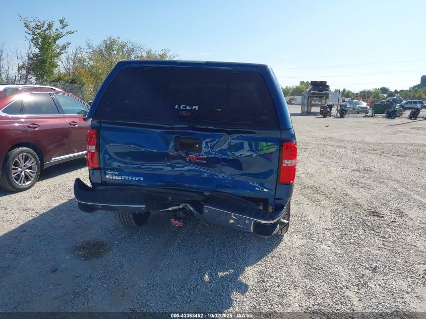 2018 GMC Sierra 1500 Sle VIN: 3GTU2MEC5JG263815 Lot: 43363452