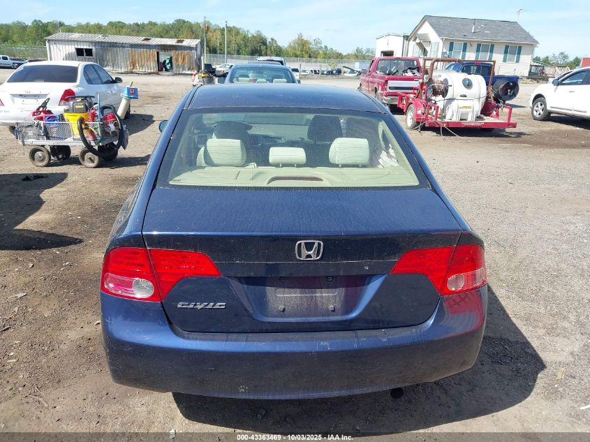 2006 Honda Civic Ex VIN: 1HGFA16826L134446 Lot: 43363469