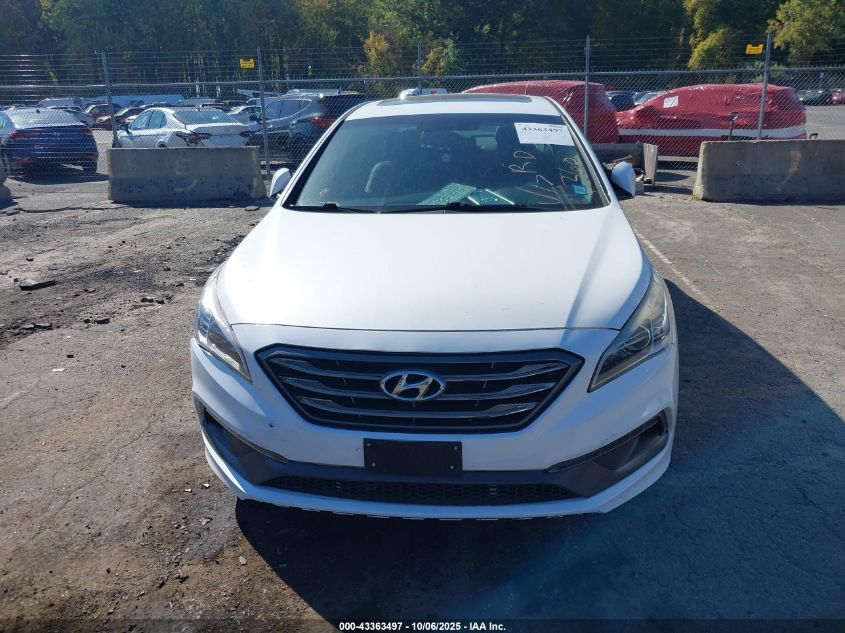 2016 Hyundai Sonata Sport VIN: 5NPE34AF9GH372554 Lot: 43363497