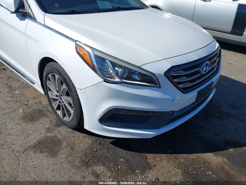 2016 Hyundai Sonata Sport VIN: 5NPE34AF9GH372554 Lot: 43363497