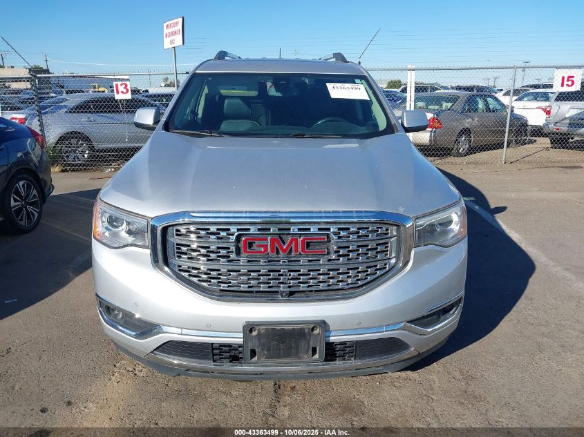 2017 GMC Acadia Denali VIN: 1GKKNPLSXHZ249370 Lot: 43363499