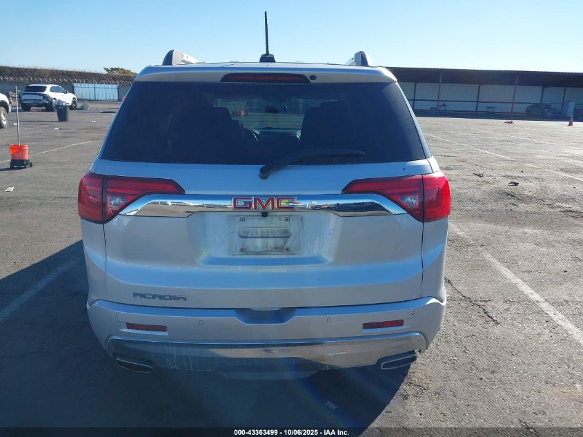 2017 GMC Acadia Denali VIN: 1GKKNPLSXHZ249370 Lot: 43363499